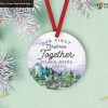 First Christmas Together Personalized Ornament