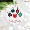 First Christmas as Grandparents, Personalized 1st Christmas Ornament