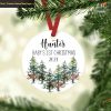 Forest Baby's 1st Christmas Keepsake Ornament