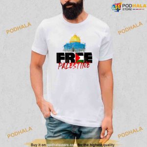 Free Gaza Free Proud Palestine Save Gaza Palestine Flag Shirt Political Gift 2