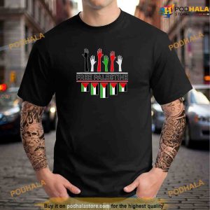 Free Gaza Palestine Flag Proud Palestine Save Gaza Political Shirt