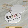 Friends Characters Ceramic Christmas Ornament, Family Tree Decoration