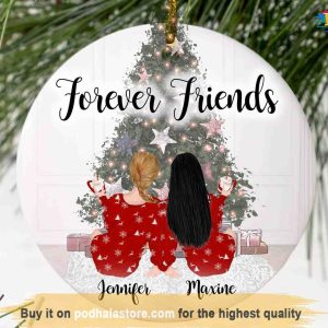 Friends Christmas Ornament, Best Friend Xmas Ornament