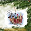 Friends Christmas Ornament, Personalized Bauble, Best Friend Xmas Decor