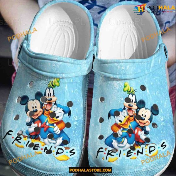 Friends Crocs Mickey Friends Cute Unisex Clogs