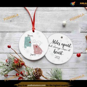Friendship Ornament, Personalized Best Friend Ornaments