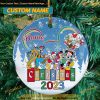 Funny Mickey and Friends 2023 Christmas Ornament, Disney Christmas Ornaments