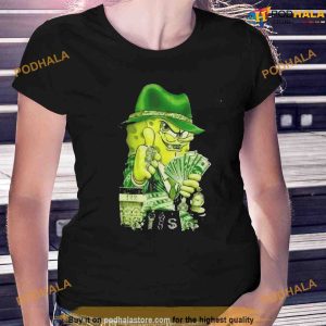 Gangster Spongebob Shirt, Trendy Cartoon Design for Fans