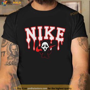 Ghost Face Nike Halloween Shirt