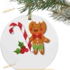 Gingerbread Cartoon Christmas Ornaments Family Christmas Ornaments