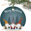 Gnome Snowflakes Christmas Ornaments Personalized Family Ornaments