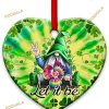 Gnomes Let It Be Shamrock Decorative Christmas Ornaments