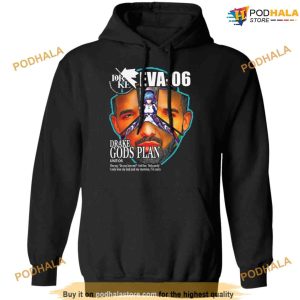 Gods plan Eva 06 Drake Evangelion Shirt Sweatshirt Hoodie 2