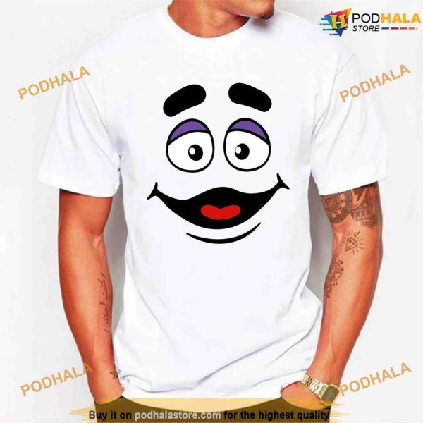 Grimace Face Halloween Costume Shirt For Women Men Kids