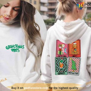 Grinch Cindy Lou And Max Sweatshirt Grinch Christmas Shirt 2