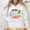 Grinch My Day I'm Booked Christmas Crewneck Sweatshirt, Christmas Gifts