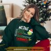 Grinch My Day I'm Booked Crewneck Christmas Sweatshirt, Family Christmas Gifts