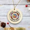 Guitar Peace Ornament, Funny Christmas Ornaments