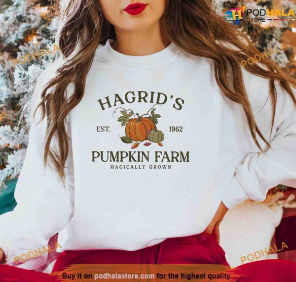Hagrid’s Pumpkin Patch Sweatshirt, Pumpkin Patch Shirt, Fall Sweatshirt