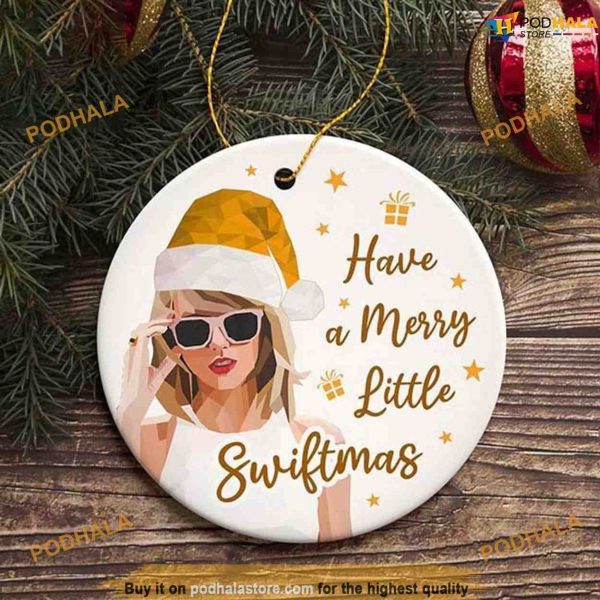 Have A Merry Little Swiftmas Ornament, Eras Tour Christmas Ornaments