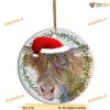 Highland Cow Tree Ornament, Family Tree Decoration