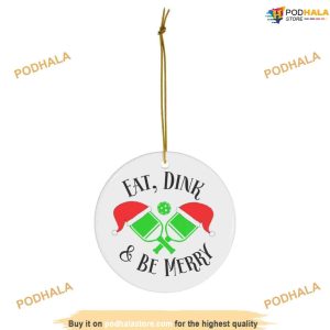 Holiday Dink & Merry Ornament, Family Christmas Ornaments