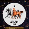 Horse Tree Ornament, Personalized Family Christmas Ornaments