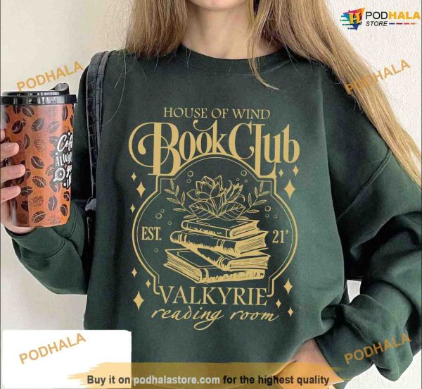 House of Wind Library Velaris Sweatshirt, Acotar Book Club Shirt