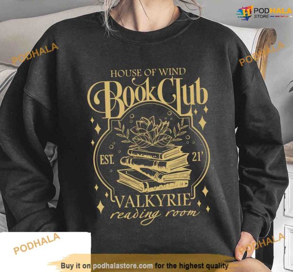House of Wind Library Velaris Sweatshirt, Acotar Book Club Shirt
