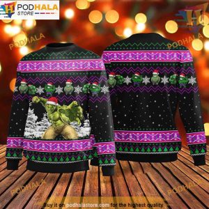 Hulk Superhero Birthday Christmas Sweater, Funny Christmas Gift Ideas