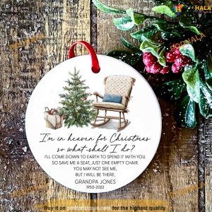 In Loving Memory Ornament Loss of Loved One Family Tree Decoration 3