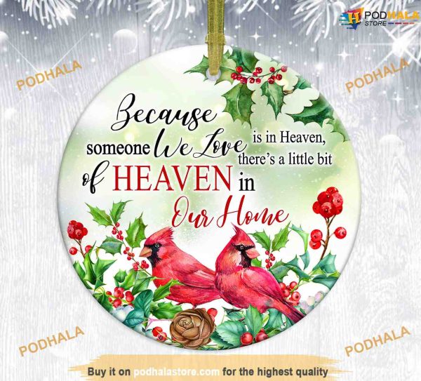 In Loving Memory Xmas Ornament, Personalized Family Ornaments