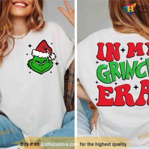 In My Grinch Era Christmas TShirt, Grinch Christmas Gifts