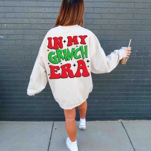 In My Grinch Era Christmas TShirt Grinch Christmas Gifts 3