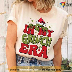 In My Grinch Era Shirt, Grinch Christmas Sweatshirt