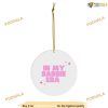 Inspired Barbie Christmas Ornaments, Ceramic Barbie Doll Design