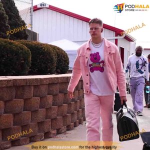 Joe Burrow Sorry Pink Bear T-Shirt