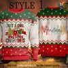 Just a Girl Who Loves Christmas Naughty Ugly Sweater