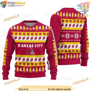 Kansas City 3D Personalized Sweater, Funny Womens Christmas Sweater
