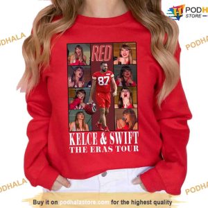 Kelce Swift The Eras Tour Shirt Vintage Taylor Chief Shirt Travis Kelce 87 Shirt 2