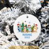 Kid's Custom BlueyDad 2023 Ornament, Christmas Dog Bluey Ornament