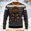 L O T R Eyes Woolen Funny Ugly Sweater
