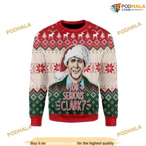 Lampoon's You Serious Clark National Xmas Lampun's Vacation Ugly Holiday Sweater