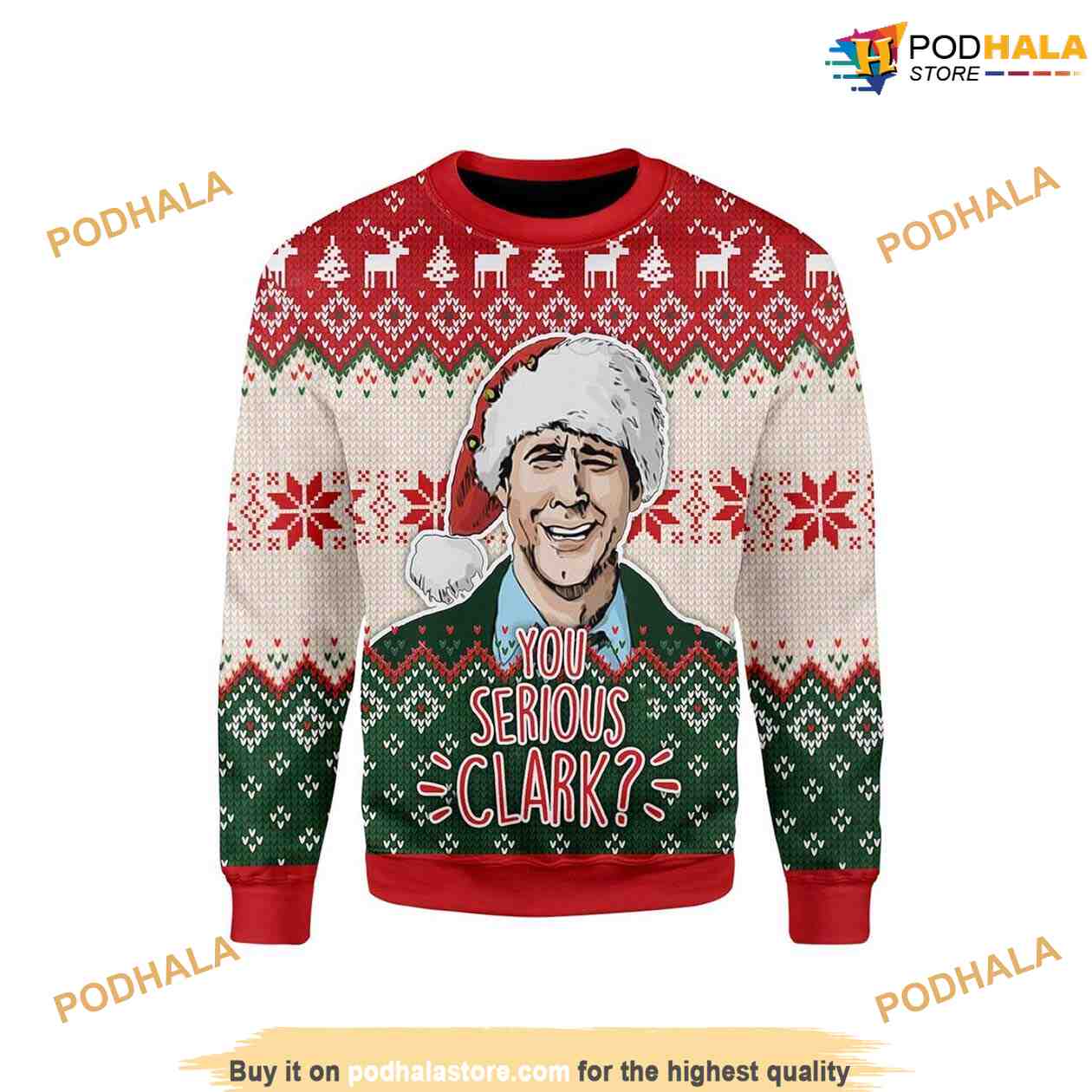 Lampoon's You Serious Clark National Xmas Lampun's Vacation Ugly Holiday Sweater Lampoon's You Serious Clark National Xmas Lampun's Vacation Ugly Holiday Sweater