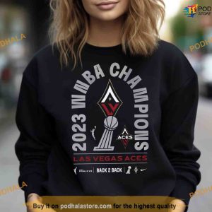 Las Vegas Aces Back 2 Back Shirt 2023 WNBA Champions Shirt 2