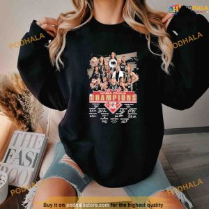 Las Vegas Aces Team 2023 WNBA Finals Champions Signatures Shirt 3