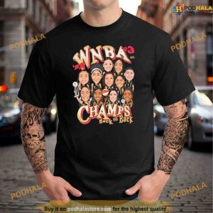 Las Vegas Aces WNBA 2023 Champs back to back Shirt