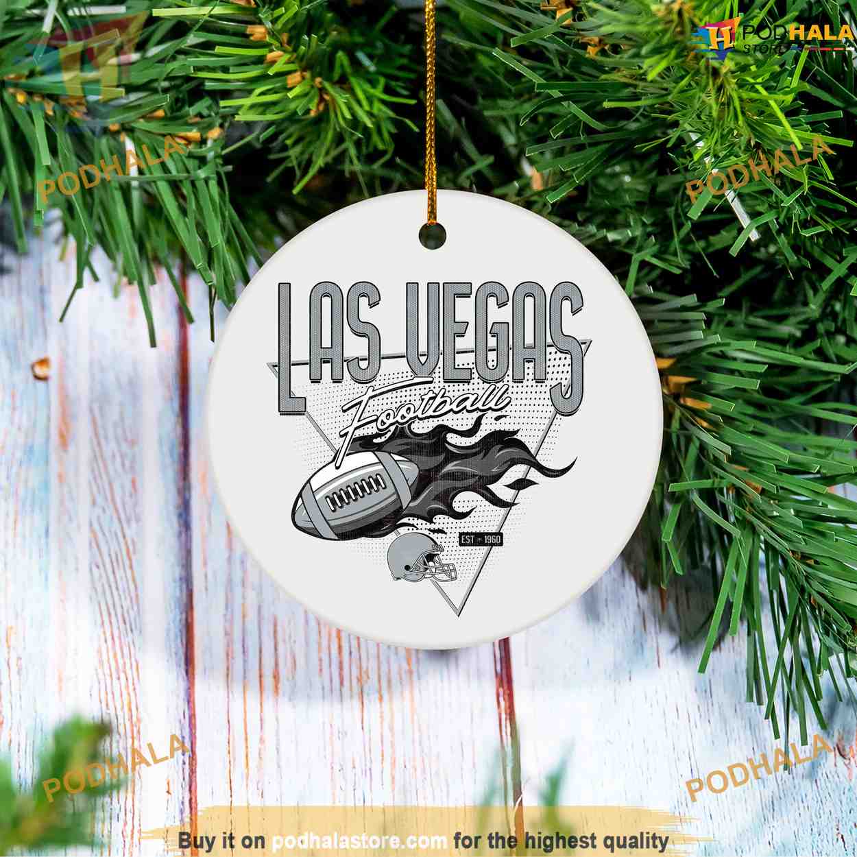Las Vegas Christmas Ornament Custom Christmas Tree Ornament 
