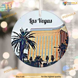 Las Vegas Themed Christmas Tree Ornament, Funny Christmas Ornaments