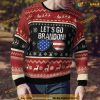 Let's Go Brandon Christmas 3D Christmas Vacation Sweater